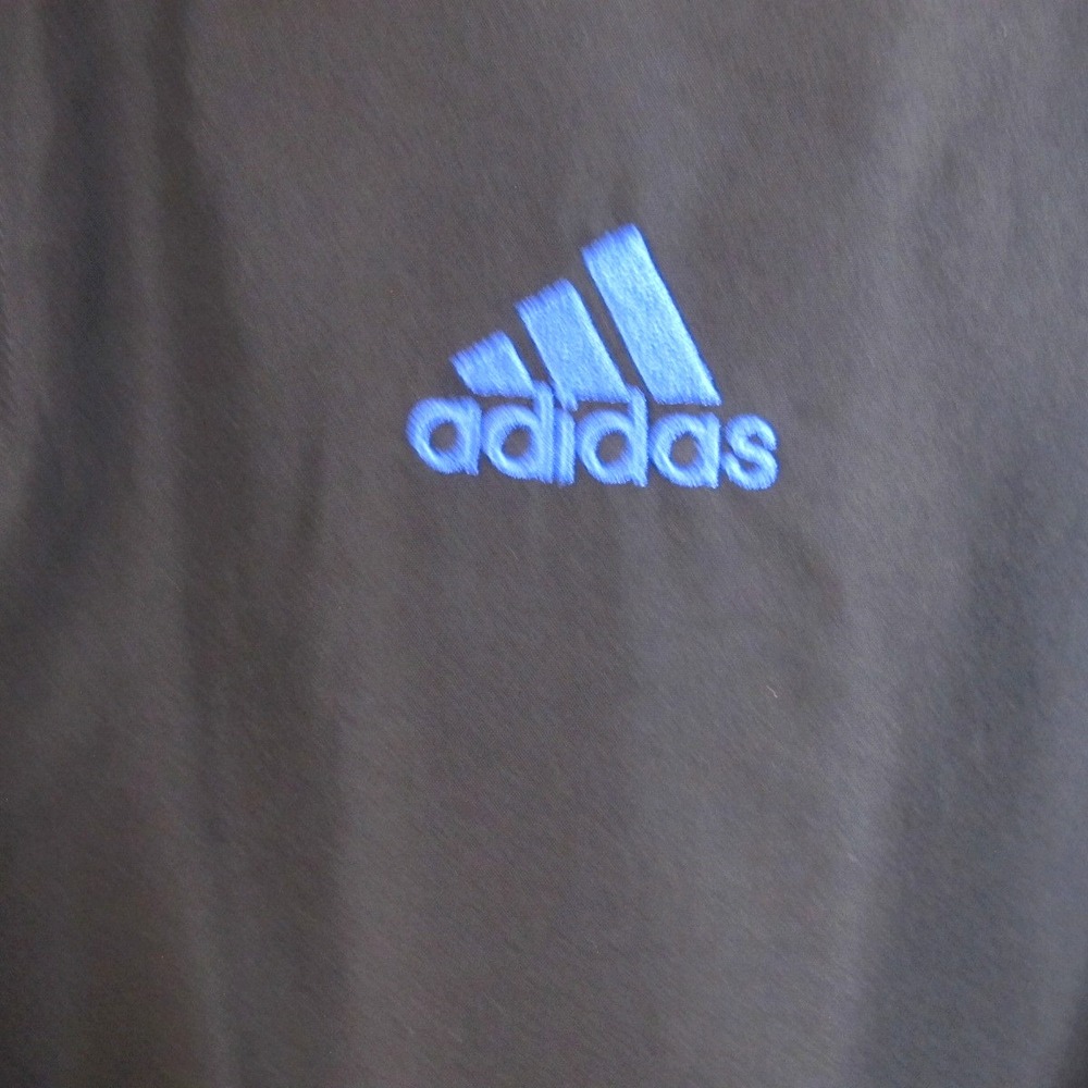Adidas 1/4 Zip Golf Pullover Men's Med Black Long Sleeve Embroidered Sports - Picture 4 of 9